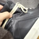 Rick Owens Creep Geobasket High Black Milk - Image 10