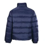 Dior Oblique Down Jacket Blue - Image 3