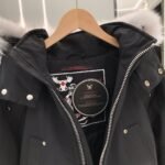 Moose Knuckles Black Down Original Ballistic Bomber Jacket - Image 4