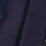 Polo Ralph Lauren Double-Knit Full-Zip Hoodie Navy Blue - Image 9