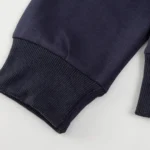 Polo Ralph Lauren Double-Knit Full-Zip Hoodie Navy Blue - Image 8