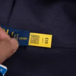 Polo Ralph Lauren Double-Knit Full-Zip Hoodie Navy Blue - Image 5