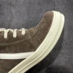 RICK OWENS - Geobasket lace-up suede high-top - Image 6