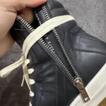 Rick Owens Creep Geobasket High Black Milk - Image 6