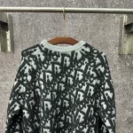 Dior Oblique Sweater Gray Virgin Wool - Image 6