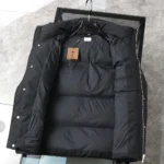 Burberry Down Jacket Black B-shield Logo - Image 10
