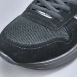 Dior B25 Runner Men's Suede Sneakers D Pattern Black&Green - Image 6