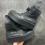 Rick Owens Mega Bumper Geobasket All Black - Image 2