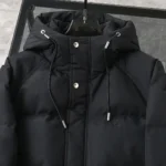Burberry Down Jacket Black B-shield Logo - Image 9