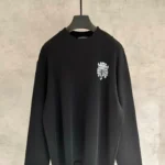 Chrome Hearts Dagger Logo Black Long Sleeve - Image 3