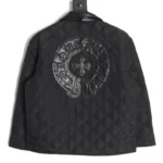 Chrome Hearts Quilted Button-Up Jacket