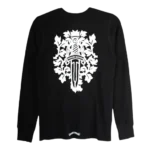 Chrome Hearts Dagger Logo Black Long Sleeve