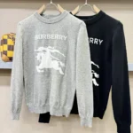Burberry 2025 wool sweater Grey/Black