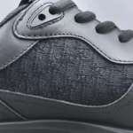 Dior B25 Runner Men's Leather Sneakers D-Pattern Black - Image 7