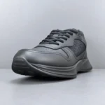 Dior B25 Runner Men's Leather Sneakers D-Pattern Black - Image 6