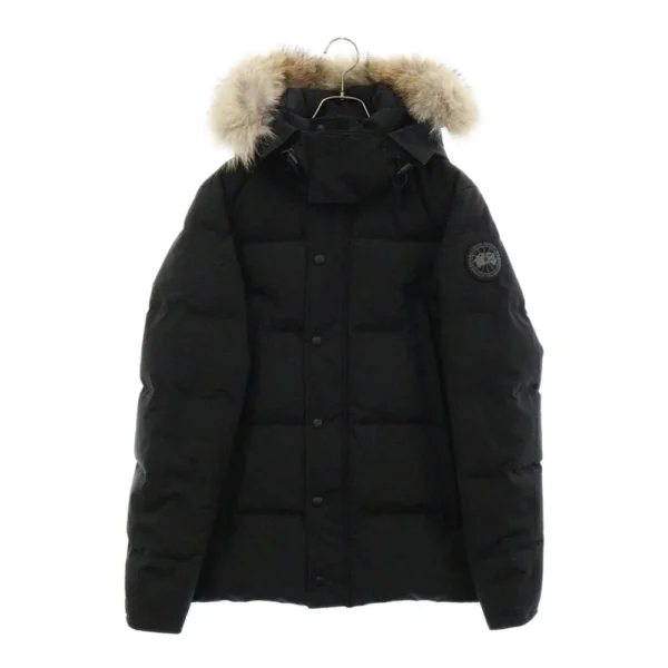 Canada Goose Wyndham down jacket Black Black badge