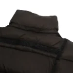ALO Puffer Nylon Jacket Brown - Image 4