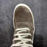 RICK OWENS - Geobasket lace-up suede high-top - Image 7