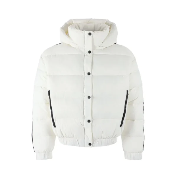 ALO Puffer Nylon Jacket White