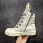 Rick Owens Lido Geobasket Jumbo Laced Milk - Image 10