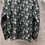Dior Oblique Sweater Gray Virgin Wool - Image 5