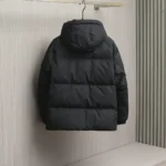 Burberry Down Jacket Black B-shield Logo - Image 3