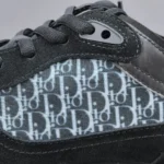 Dior B25 Runner Men's Suede Sneakers D Pattern Black&Green - Image 5