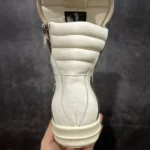 RICK OWENS - Geobasket lace-up suede high-top - Image 8