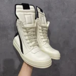 Rick Owens Geobasket Milk Black - Image 2