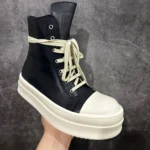 Rick Owens Mega Bumper Sneakers Black - Image 4