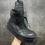 Rick Owens Mega Bumper Geobasket All Black - Image 3
