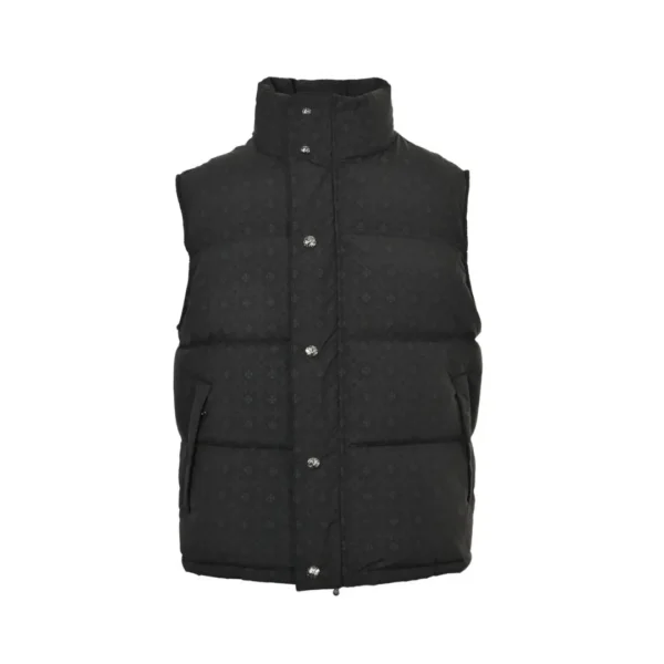 Chrome Hearts Quilted Leather Vest