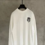 Chrome Hearts Dagger Logo White Long Sleeve - Image 3