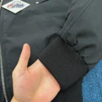 Moose Knuckles Black Down-Filled Bomber Jacket (NFC) - Image 10