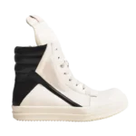 Rick Owens Geobasket Milk Black