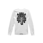 Chrome Hearts Dagger Logo White Long Sleeve