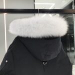 Moose Knuckles Black Down Original Ballistic Bomber Jacket - Image 7