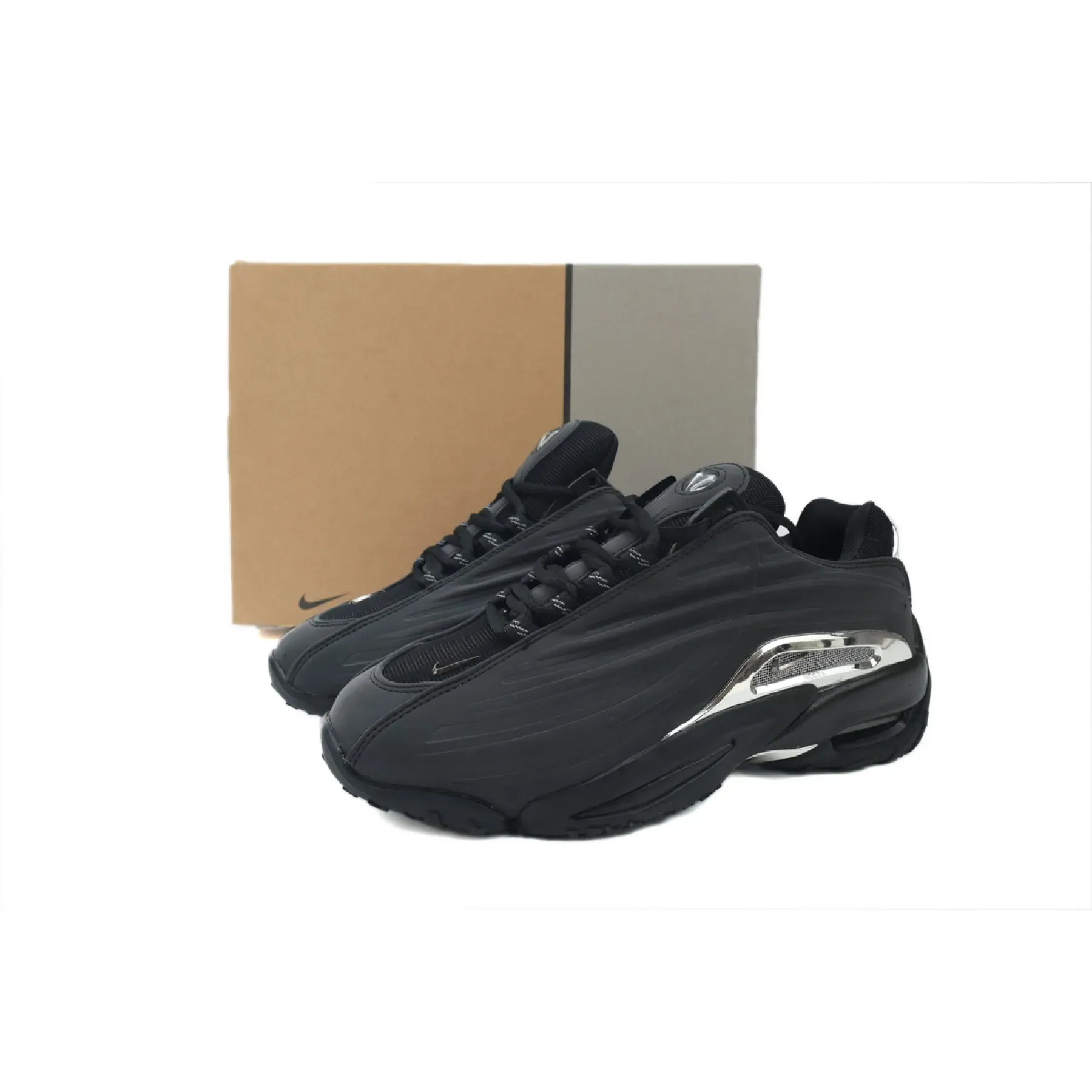 Nike Hot Step 2 Drake NOCTA Black Silver - Image 3