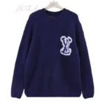 Louis Vuitton Wool Blue Sweater