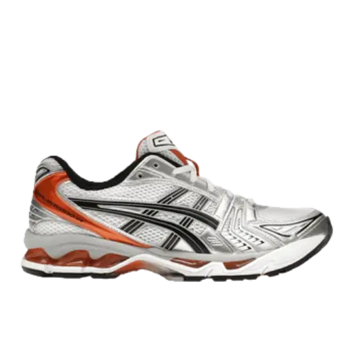 ASICS Gel-Kayano 14 White Piquant Orange