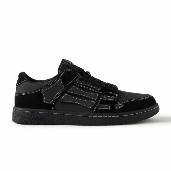 Amiri Skel Top Low Sneakers Black