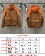 Louis Vuitton Orange lumberjack embossed full-print denim - Image 2