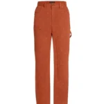 Louis Vuitton Brown Embossed Monogram Carpenter Pants