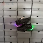 Balenciaga Runner LED Sneaker in Black - Image 3