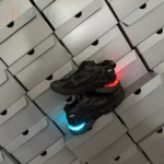 Balenciaga Runner LED Sneaker in Black - Image 2