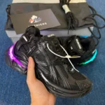 Balenciaga Runner LED Sneaker in Black - Image 8