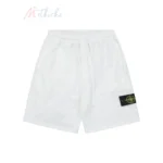 Stone Island logo-patch Track Shorts