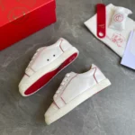 Christian Louboutin white calfskin leather - Image 9