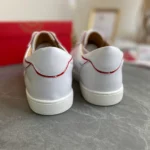 Christian Louboutin white calfskin leather - Image 5