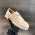 Christian Louboutin Rantulow beige canvas